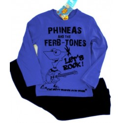 Pijama Niño PHINEAS & FERB Azul