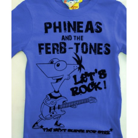 Pijama Niño PHINEAS & FERB Azul