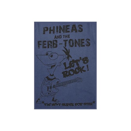 Pijama Niño PHINEAS & FERB Azul Marino