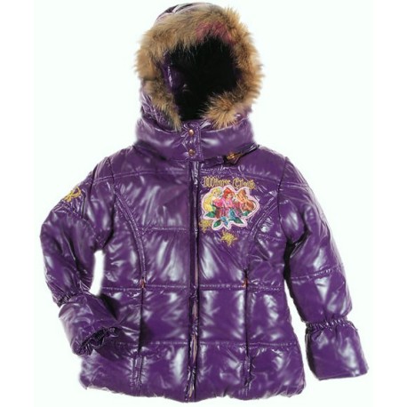Chaqueta Parka Abrigo WINX CLUB Violeta