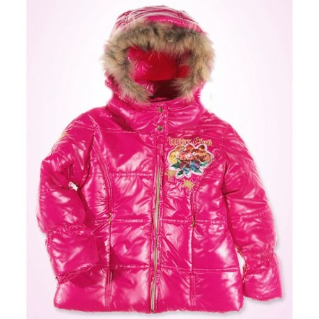 Chaqueta Parka Abrigo WINX CLUB Rosa