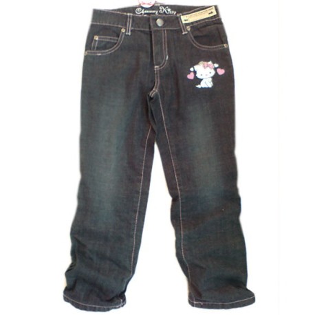 Vaqueros Charmmy Hello KITTY Bordados Denim Verano