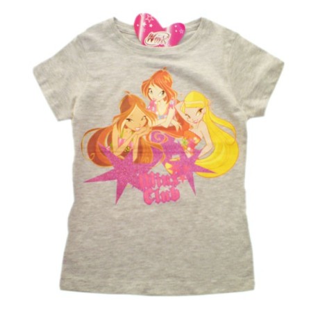 Camiseta WINX CLUB Glitter Gris