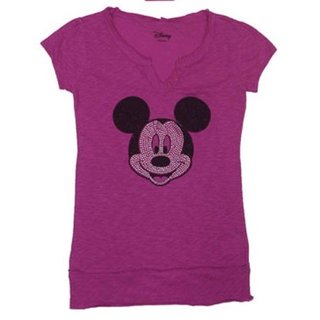 Top MINNIE Brillantitos Rosa 