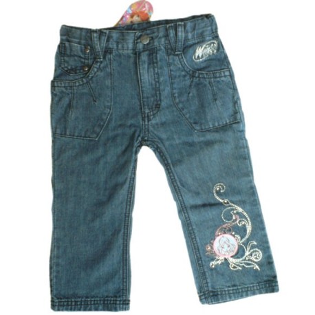 Bermudas Winx Club Denim Bordado