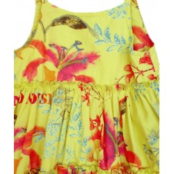 Vestido Estampado 3POMMES amarillo