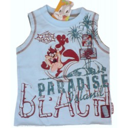 Camiseta Tazz Looney Tunes Beach Paradise azul s/m