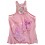 Top Tirantes Winx Club lentejuelas Rosa