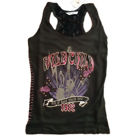 Top con encaje WILD CHILD