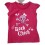 Top ROCK CHIC con lentejuelas Rosa / Turquesa