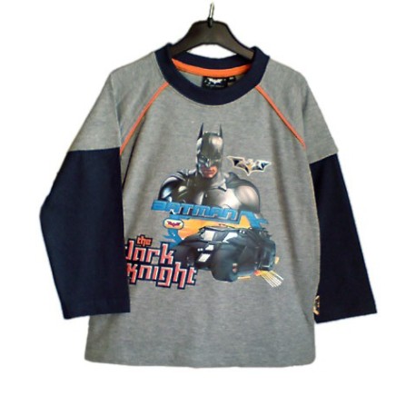 Camiseta BATMAN M.Larga Dark Night Beige