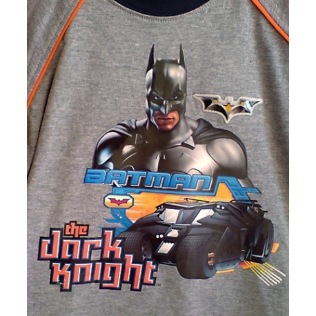 Camiseta BATMAN M.Larga Dark Night Beige