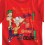 Camiseta Phineas & Ferb m/l roja