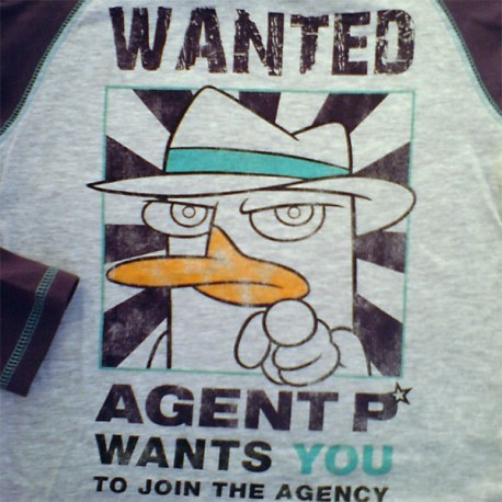 Pijama Phineas & Ferb largo Agente P