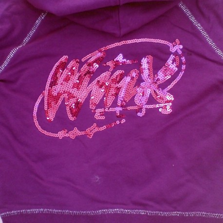 Sudadera WINX CLUB lentejuelas Blanca