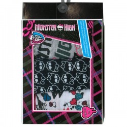 Pack 3 x braguitas Monster High Estampados