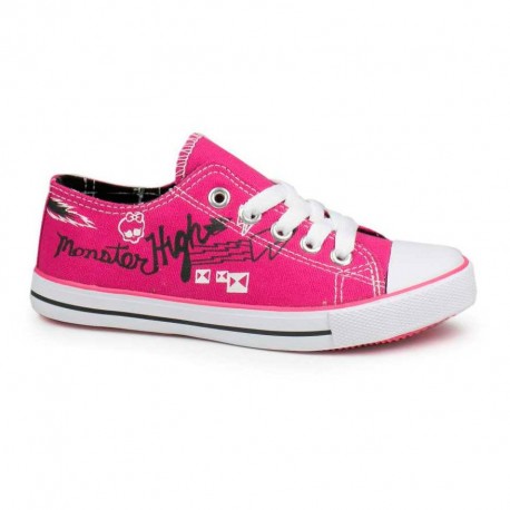 Zapatillas Monster High Lona fucsia Canvas Sneakers