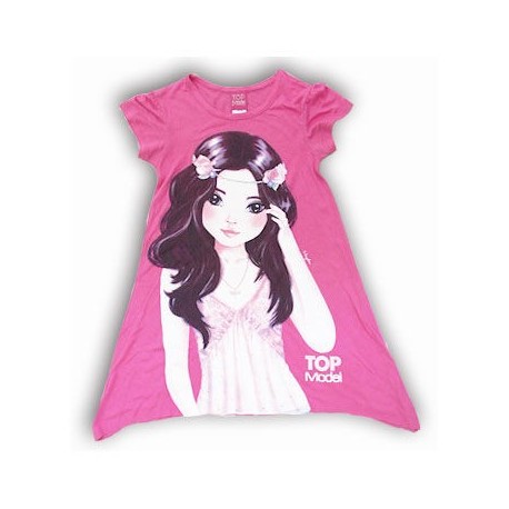 Camiseta Top Model fucsia