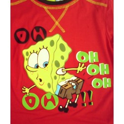 Camiseta BOB ESPONJA Rojo OH-OH 