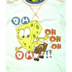 Camiseta BOB ESPONJA Blanco OH-OH 
