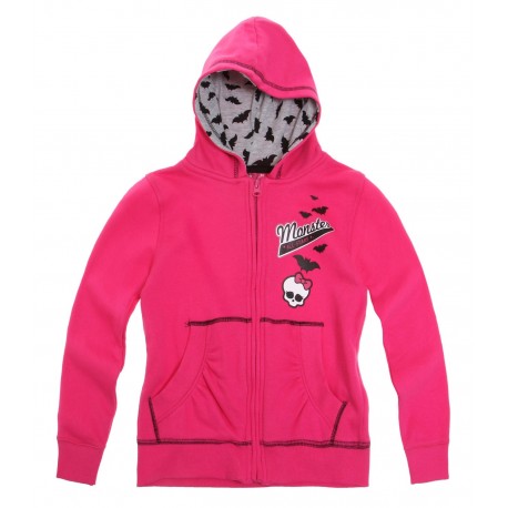 Girls Sweat Jacket Monster High Hoodie Original Chaqueta con Capucha