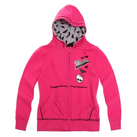 Chaqueta Monster High con capucha y cremallera