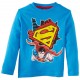 Camiseta Superman ML Rojo/Azul