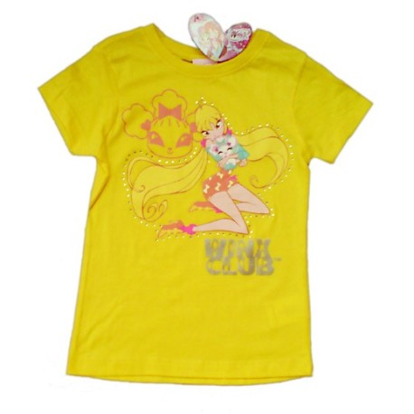 Camiseta WINX CLUB Brillantes STELLA Amarillo