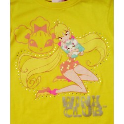 Camiseta WINX CLUB Brillantes STELLA Amarillo