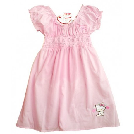 Vestido KITTY nido abeja Rosa