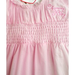 Vestido KITTY nido abeja Rosa