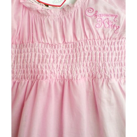 Vestido KITTY nido abeja Rosa