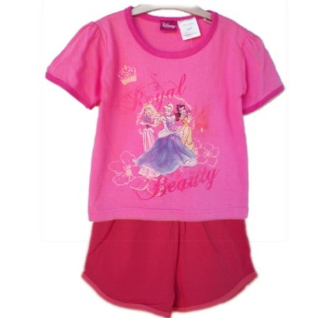 Pijama PRINCESAS Disney Beige Rosa