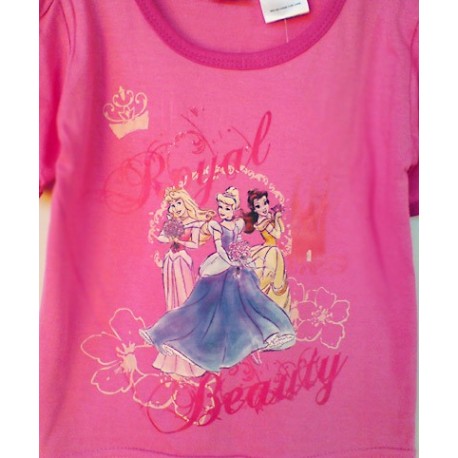 Pijama PRINCESAS Disney Beige Rosa