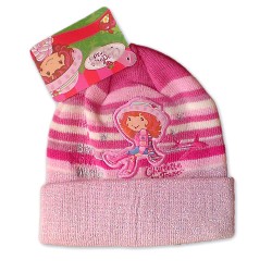 Gorro + guantes TARTA de FRESA Rosa