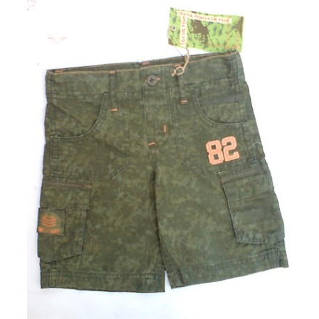 Bermudas Camuflaje Squad Combat Caqui