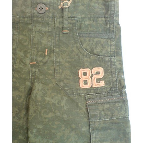 Bermudas Camuflaje Squad Combat Caqui