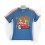 Camiseta CARS con Bandas Sport Azul