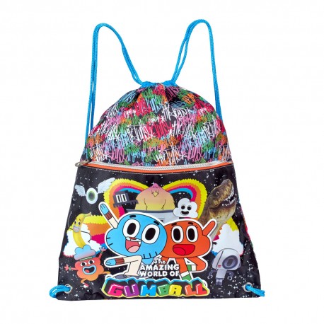 Amazing Gumball Drawstring Bag Gym Sack Backpack Official