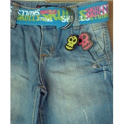 Vaqueros SKULL Respect Vintage