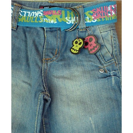 Vaqueros SKULL Respect Vintage