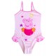 Peppa Pig Girls Swimsuit Pink Beautiful Official