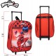 Miraculous Ladybug Rolling Backpack Large 16 Inch Trolley School Bag