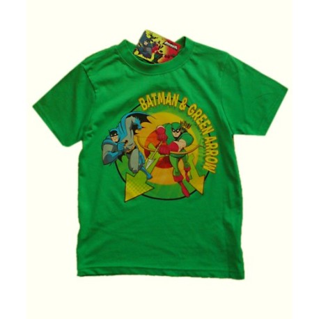 Camiseta BATMAN y GREEN ARROW verde