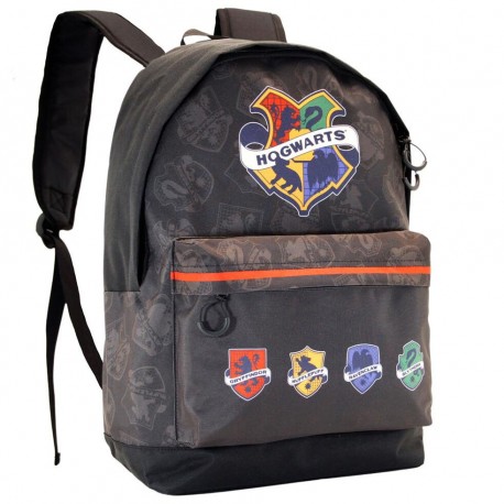 Backpack HS FAN Harry Potter College Large Size 17 Inches Adaptable Official License
