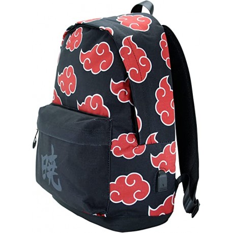 Naruto Clouds Backpack Adaptable 45cm