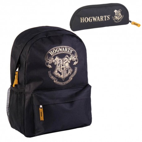 Backpack  Harry Potter Hogwarts Large School Bag with Pencilcase