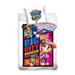 Duvet Cover Set Paw Patrol Cotton Single Twin Bed Skye White Official Design