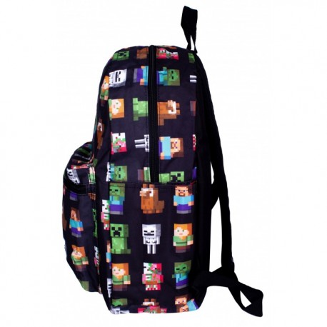 Mochila Minecraft 40cm para Portatil Chibi