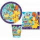 Party Suplies Pokemon Plates Cups Napkin Tablecloth Official Design